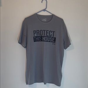 Gray Under Armour Shirt
